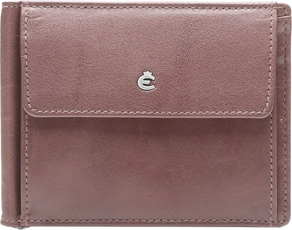 Esquire Fermasoldi Pelle Toscana Marrone - Stile Classico e Qualità