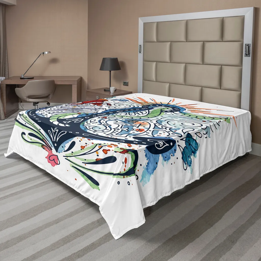 Lenzuolo Decorativo ABAKUHAUS Design Marino 266x260 cm Multicolore