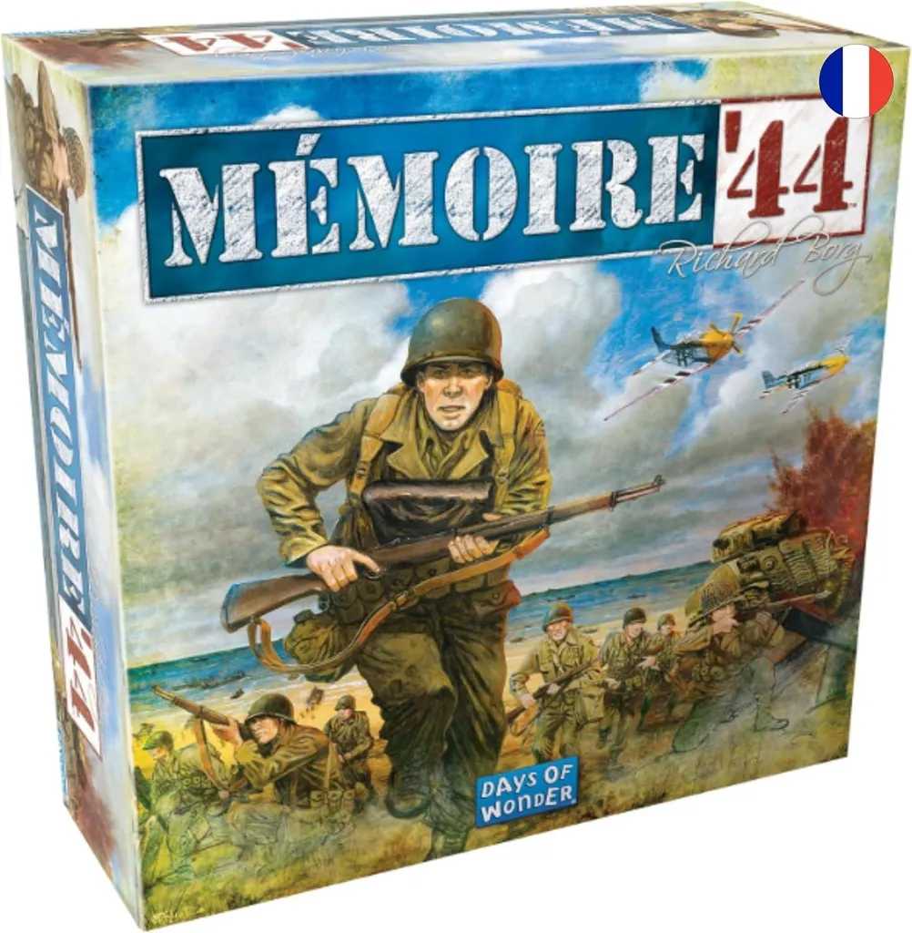 Mémoire 44 Jeu de société idéal pour soirées tactiques à deux joueurs