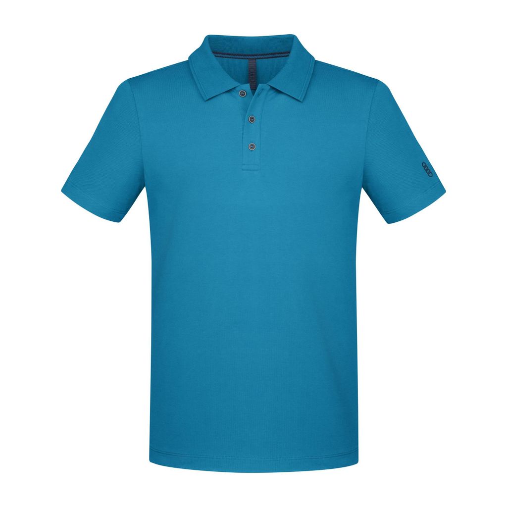 Original Audi Poloshirt, Herren, türkis, Gr. XL, Herren, Produktbild 