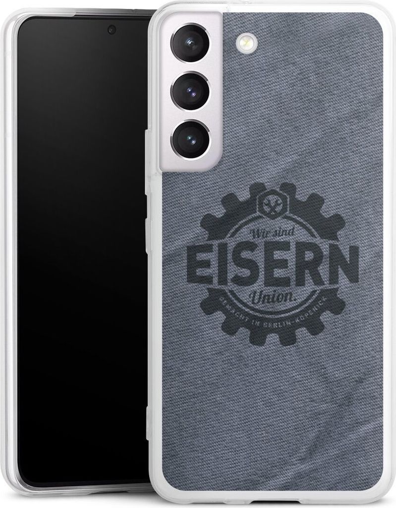 DeinDesign Slim Hülle für Samsung Galaxy S22 Silikon Case Ultra Dünn Handyhülle 1. FC Union Berlin FCU Offizielles Lizenzprodukt