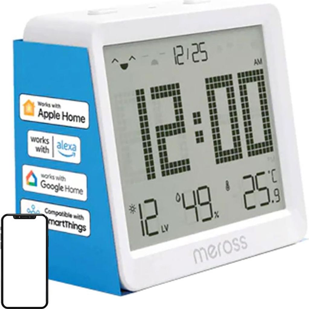 Meross Smart Temperatur- und Luftfeuchtigkeitssensor MS130-EU