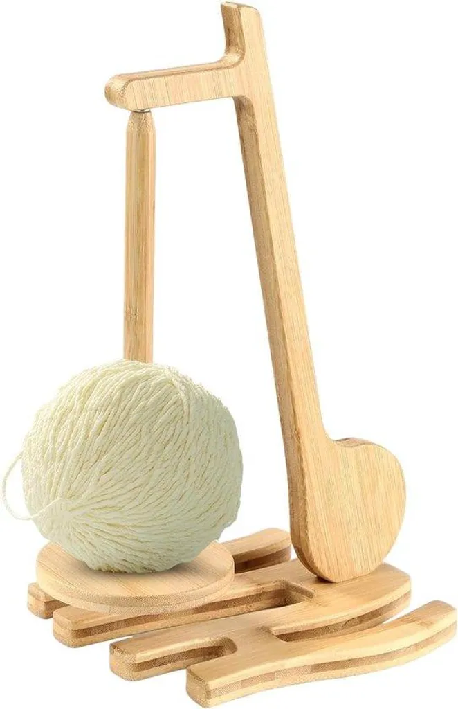 Organiseur magnétique pour accessoires de tricot en bois de hêtre pur
