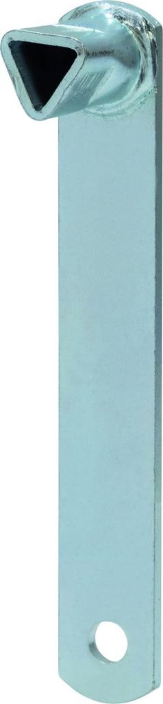 ABUS Feuerwehrschlüssel 17 mm Dreikant DIN 3223, 180 mm lang, für Absperrpfosten