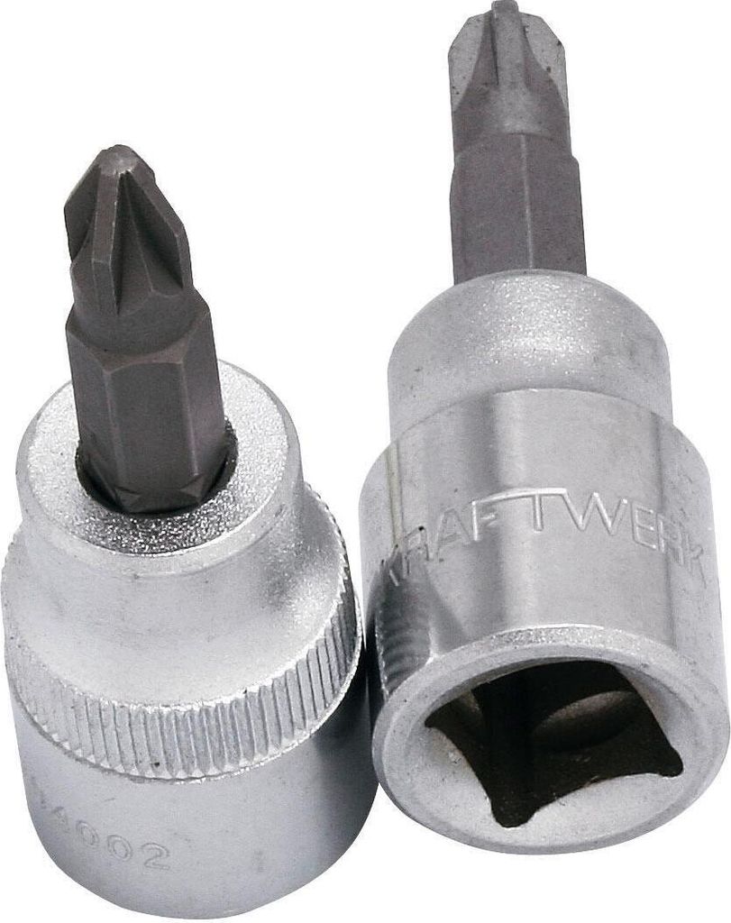 3/8" Pozidriv-Bit-Stecknuss Nr. 2
