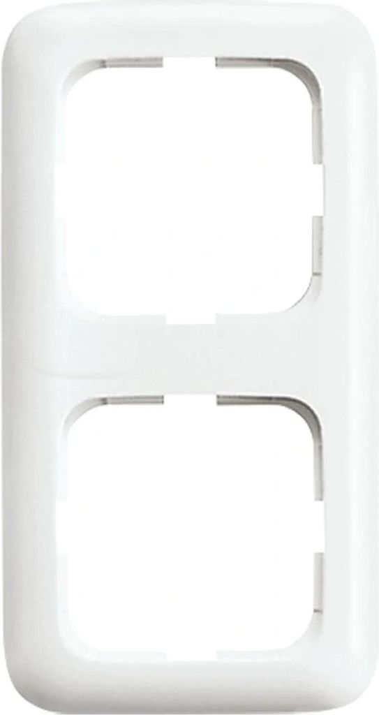 Cadre Busch-Jaeger, double, Reflex SI, blanc alpin, 1 Image du produit 