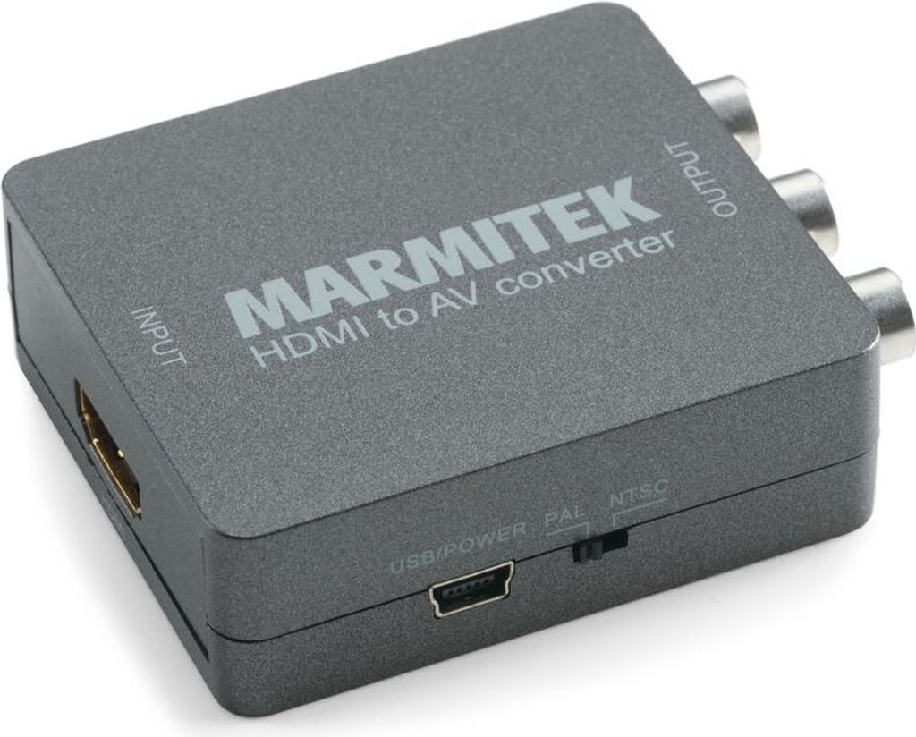 HDMI zu SCART Adapter - Marmitek Connect HA13 - Digital Video Konverter - RCA - Composite - PAL - NTSC - 1080P - Full HD - Neue AV Quelle mit alte ...
