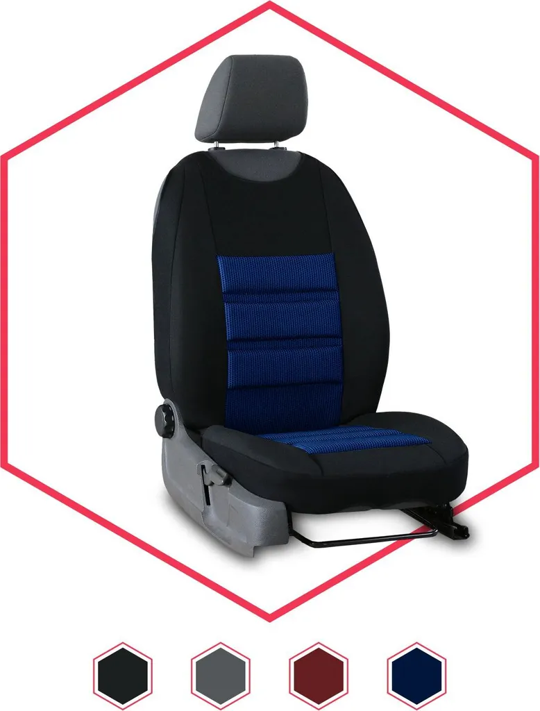 Cuscino Sedile Blu Luxury per Volvo | Interni Auto Impermeabili Eleganti