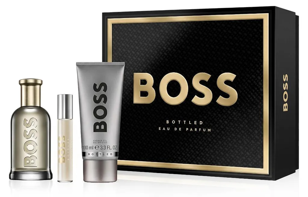 Coffret Voyage Boss Bottled Eau de Parfum 100ml pour Homme Actif Hugo