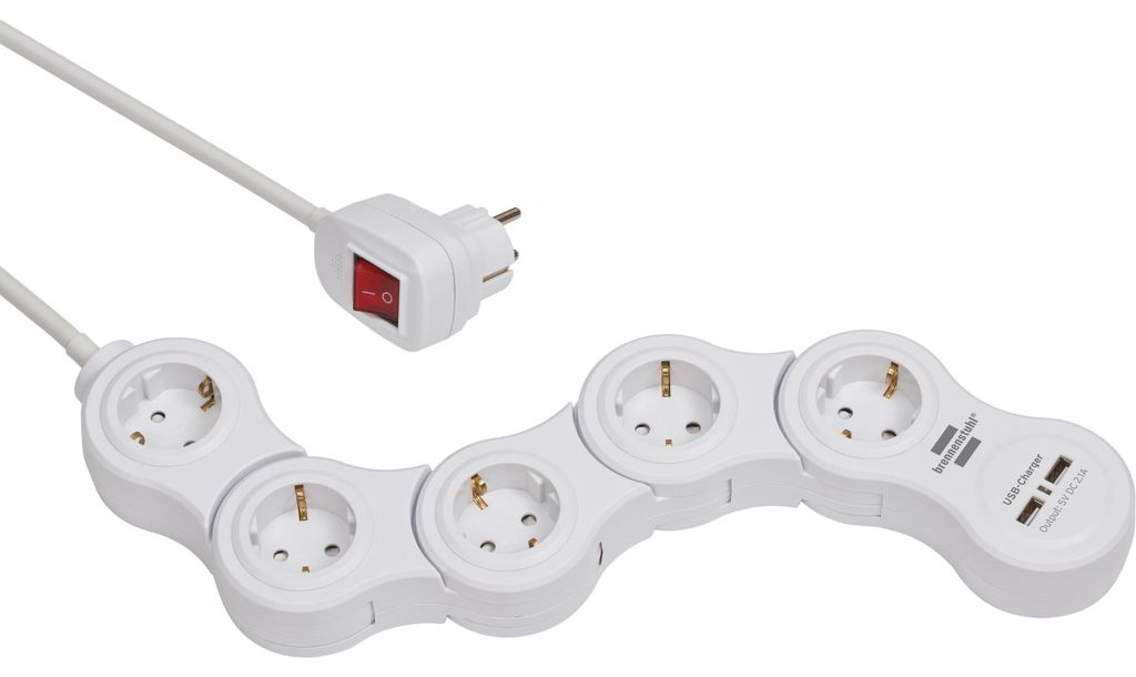 Brennenstuhl Vario Power Steckdosenleiste mit Produktbild 