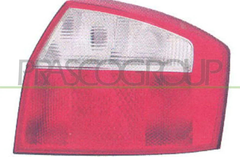 Feu arrière de remplacement Audi A4 8E 2000-2004 droite PRASCO AD0204153