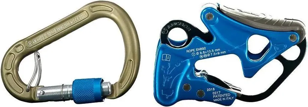 Climbing Technology Alpine Up Kit Assureur Complet Bleu - Taille Unique - 5