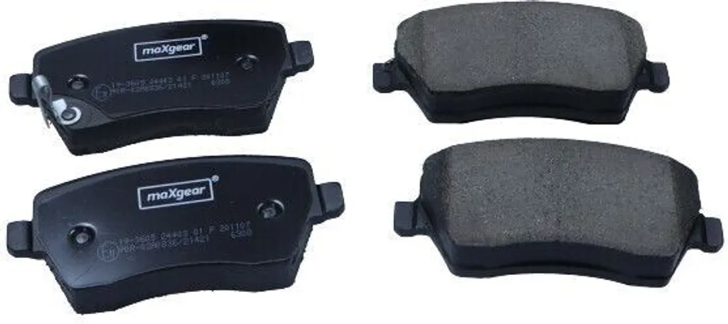 Plaquettes de frein MAXGEAR silencieuses pour Nissan Versa II N17