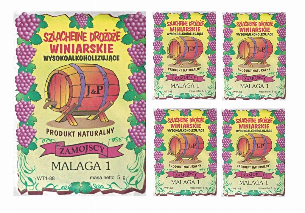 HUGBERT Weinhefe MALAGA 1, für Weiß- Rotweine, 100% Produktbild 