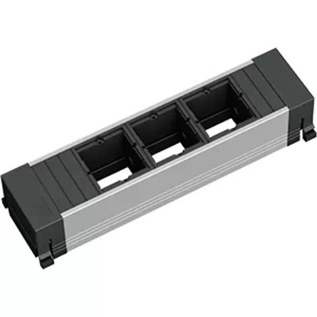 Prise de Bureau Encastrable BACHMANN POWER FRAME Small 3x ABD Pratique