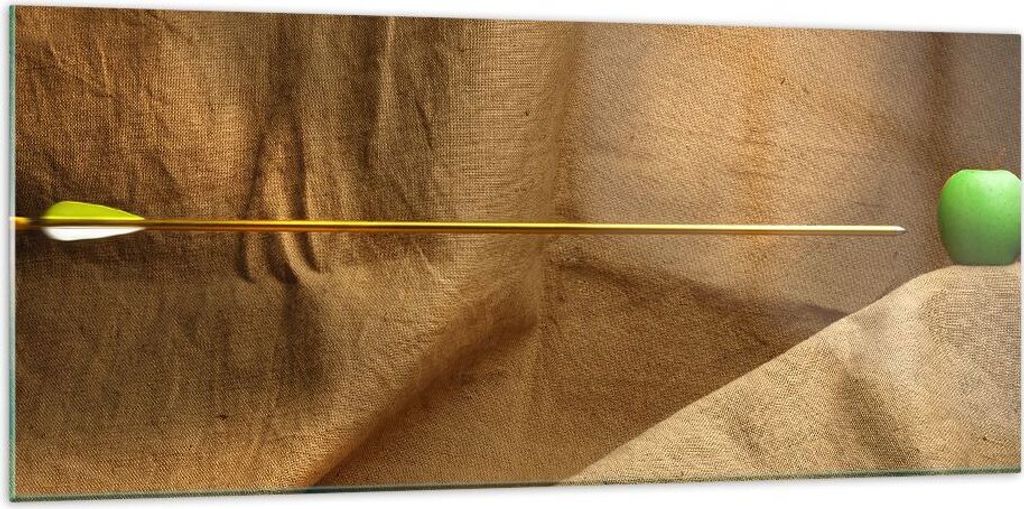Bilder auf glas - Pfeile Holz Schießen Wettbewerbe - 120x50cm - Glasbilder - Wandbilder - Kunstdruck - zum Aufhängen bereit - Wanddekoration aus ...