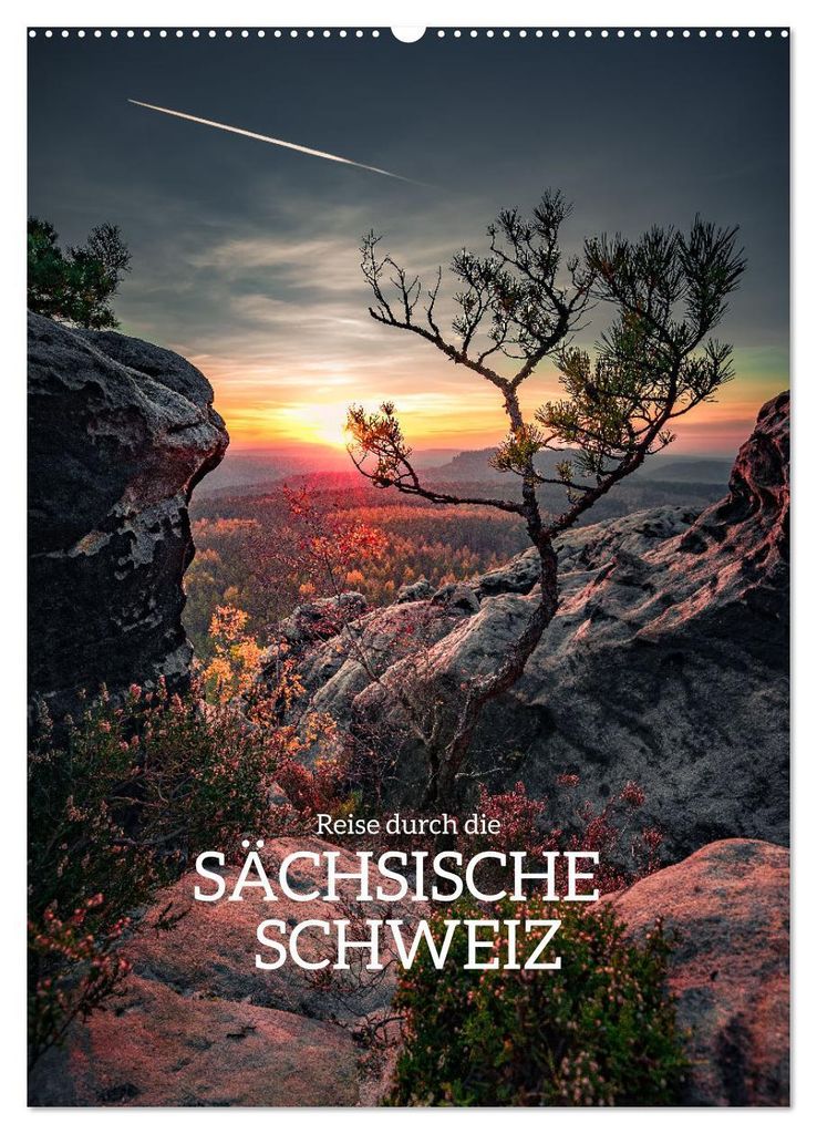 Reise durch die Sächsische Schweiz (Wandkalender 2027 DIN A2 hoch), CALVENDO Monatskalender