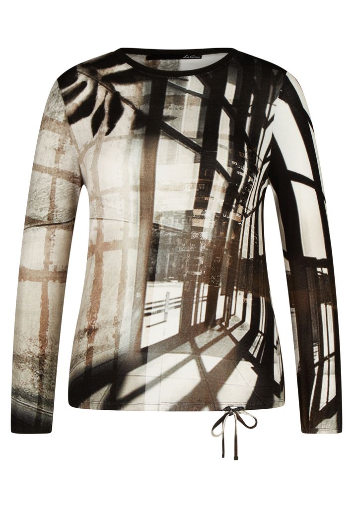 Rabe Rundkragen Langarmshirt für Damen