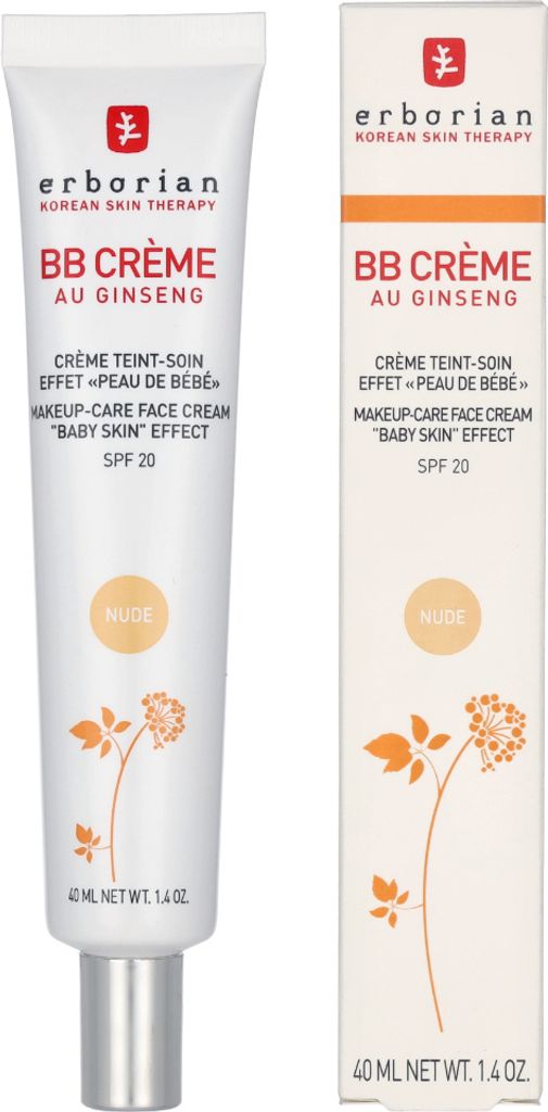 Erborian BB Make-up Care Face Cream SPF 20 (Nude) 40 ml
