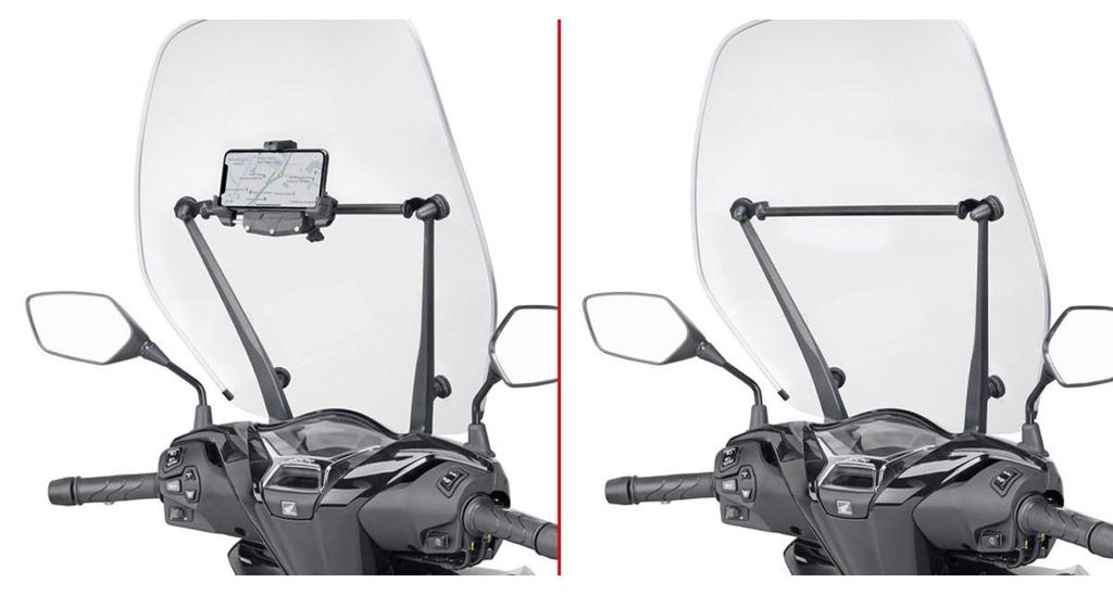 Traversino portanavigatore GIVI per HONDA SH 125/150/350 Immagine del prodotto 