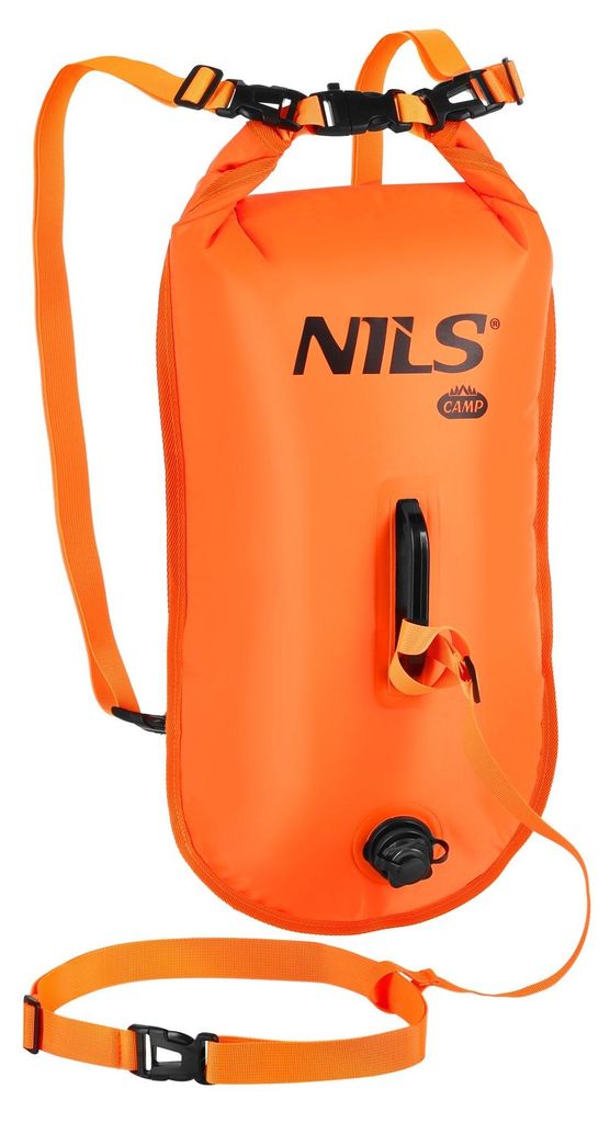NC1772 Aufblasbare Schwimmboje 28L Orange Nils Camp Produktbild 