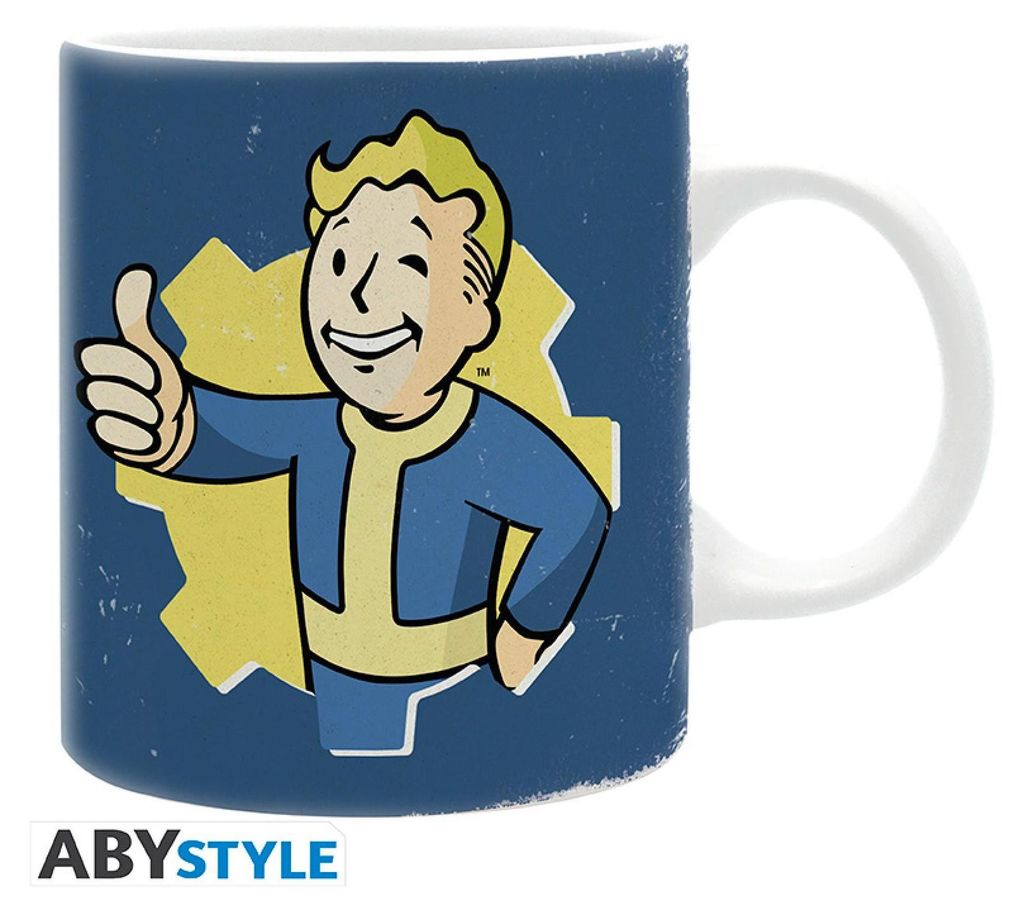 Tazza in Vetroceramica Fallout - Vault Boy Blue (320 ml) Immagine del prodotto 