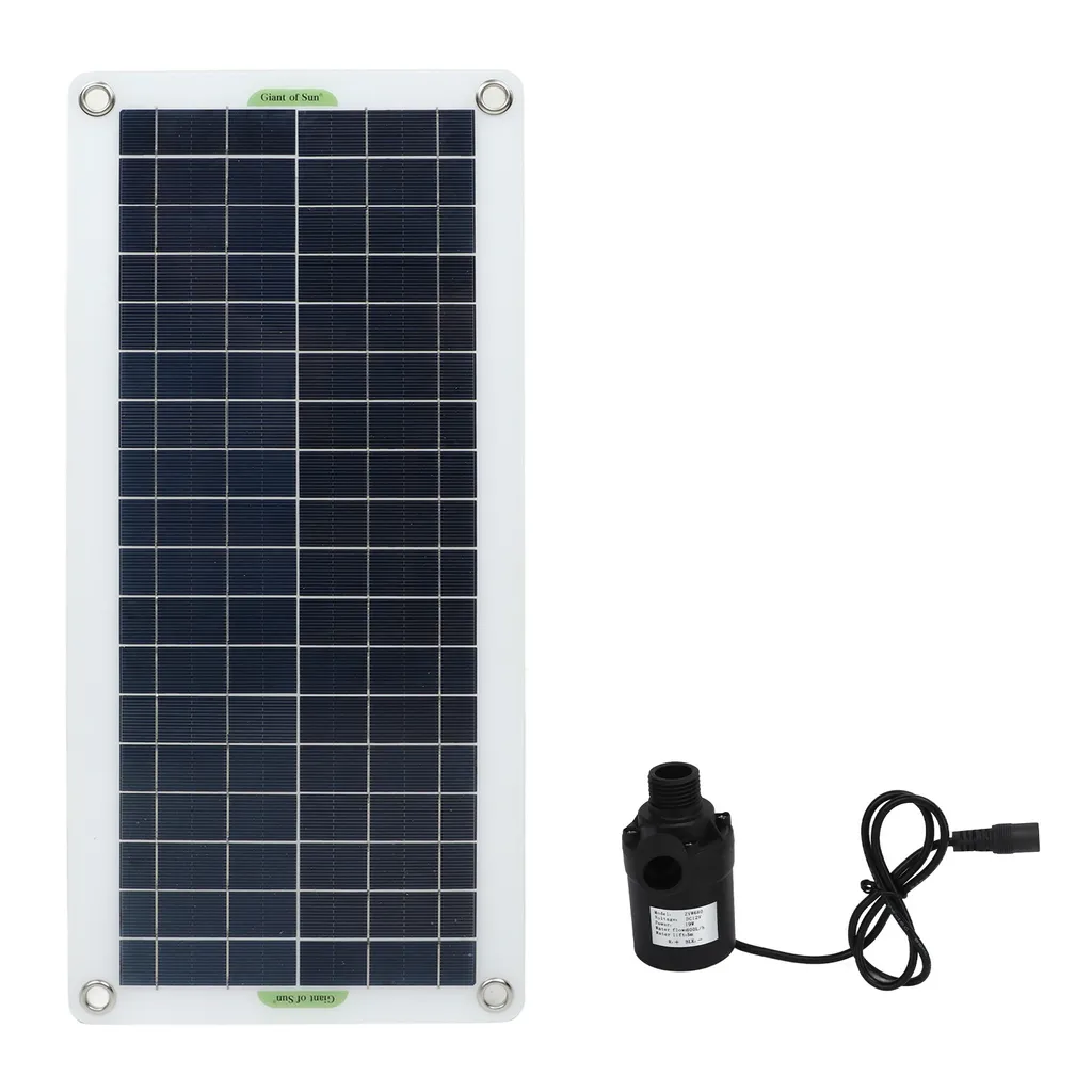 Pompe à eau solaire 30W 800 L/h : solution pompage sans électricité