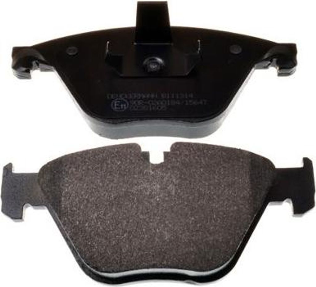 DENCKERMANN B111314 Bremsbelagsatz, Scheibenbremse OE 34116775314 kompatibel mit 5er F10, 5er F11