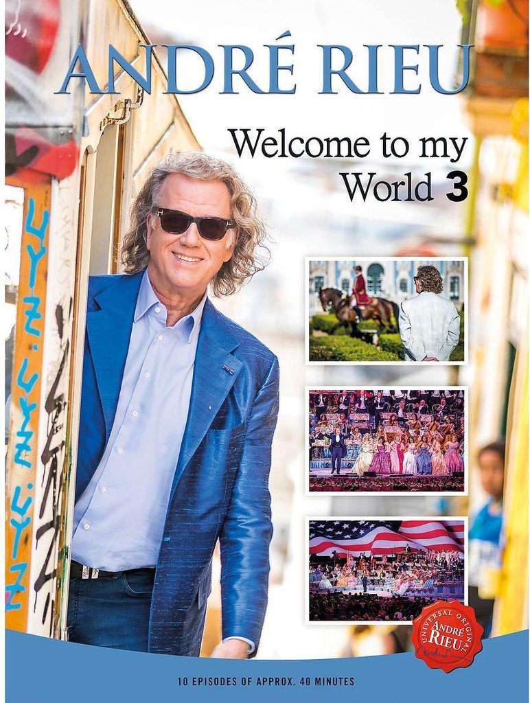 Rieu, A: Welcome To My World 3 (3-DVD-Set)