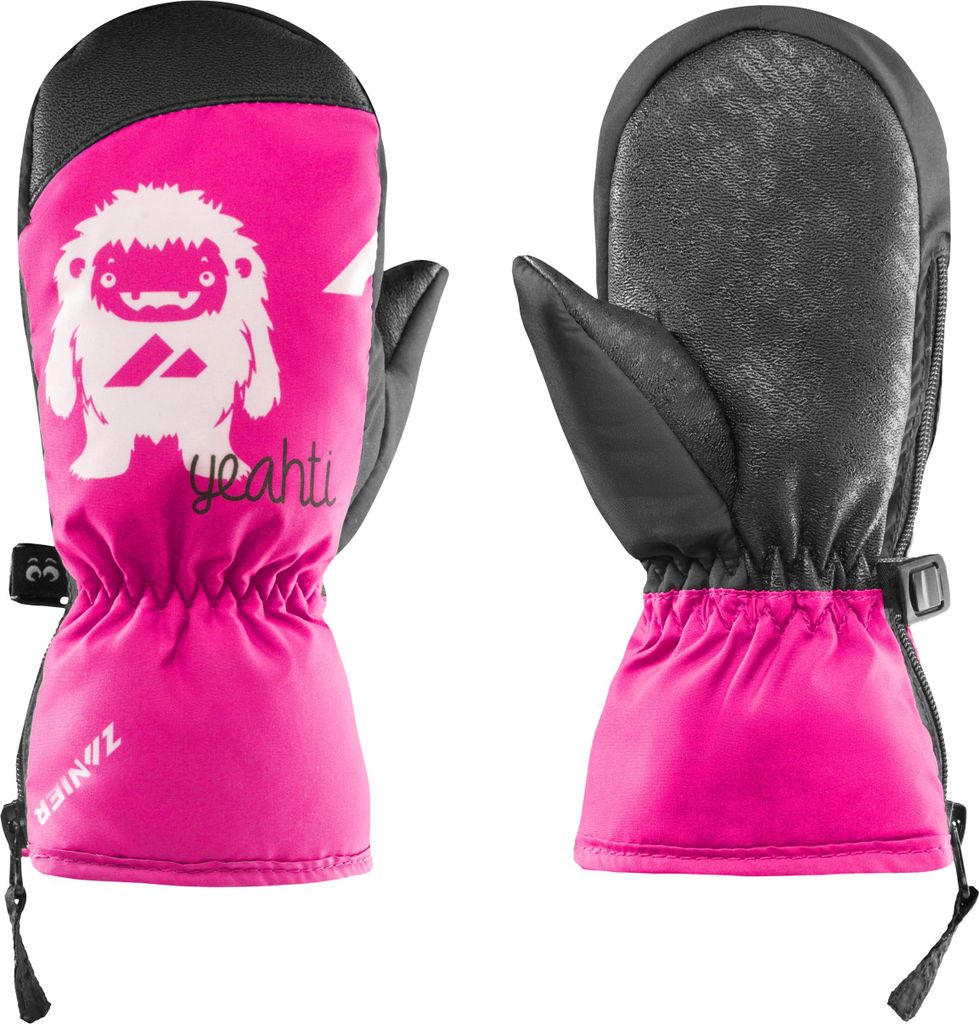 Zanier YEAHTI.STX MITTEN Fuchsia - Schwarz 0