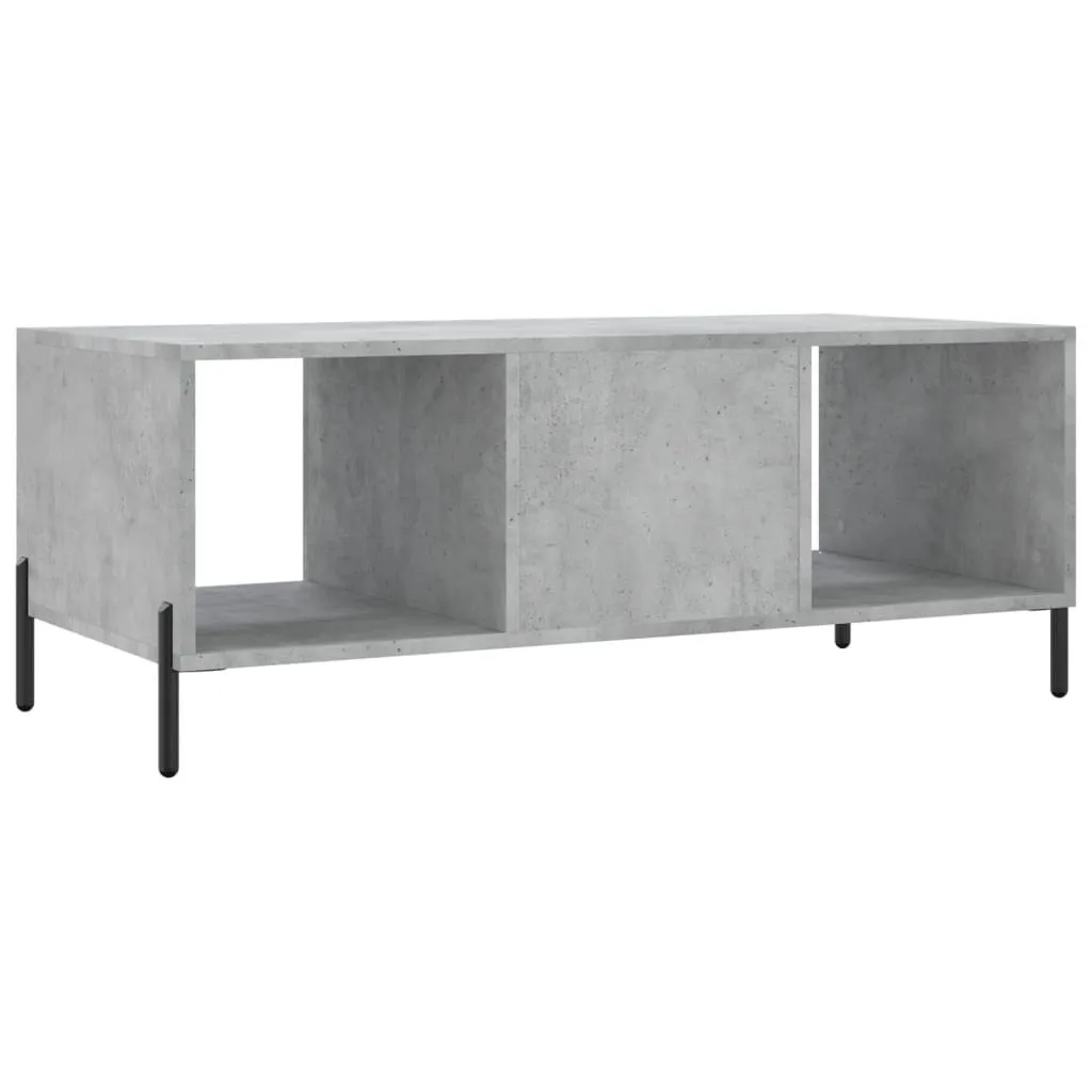 Tavolino Salotto 102x50 Grigio Cemento Maison Exclusive - Miglior Prezzo - 8