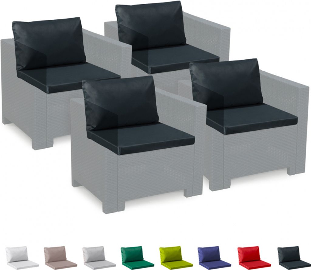 Ersatzkissen für Loungeset Gartenmöbelset Rattan Produktbild 