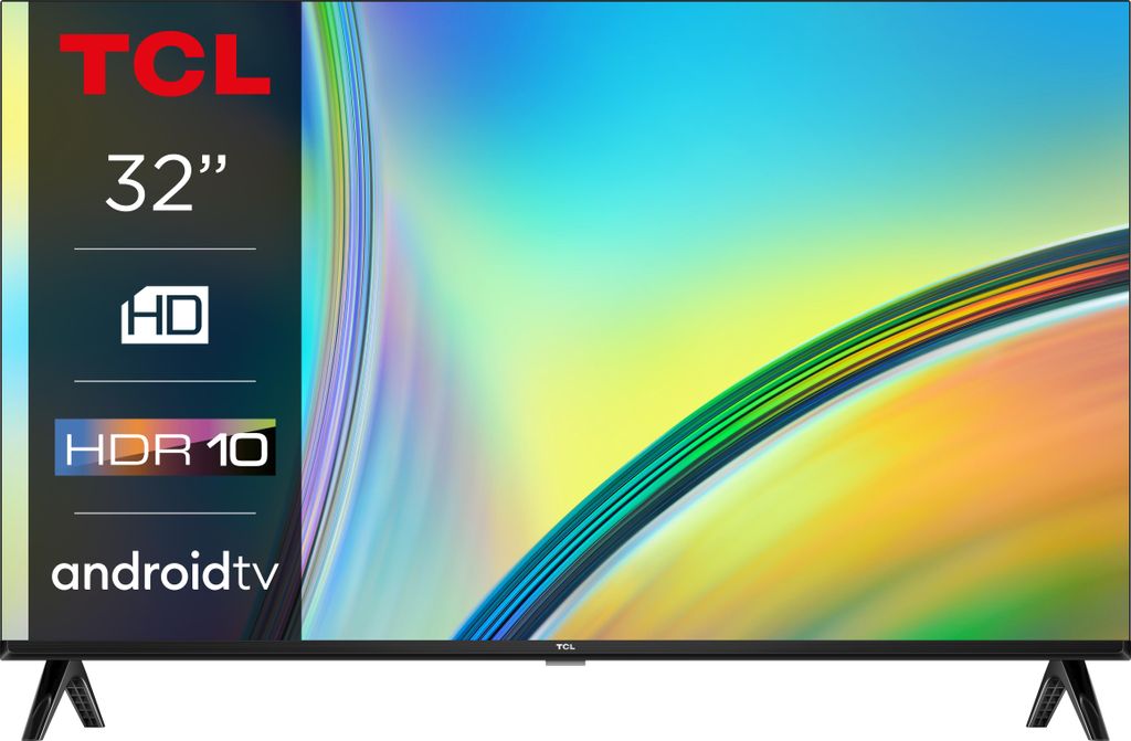 TCL 32S5400A 32' Android HDR Smart-TV schwarz Produktbild 