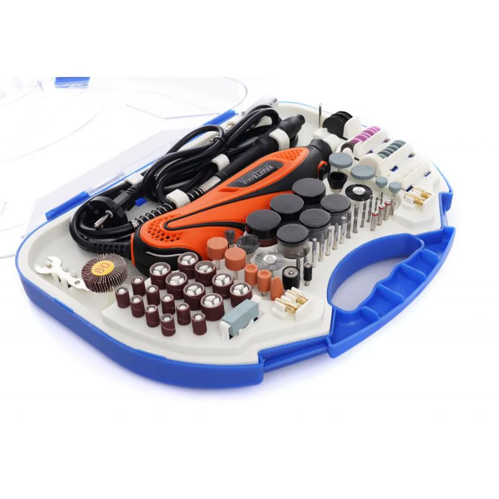 Mini-meuleuse droite Kraft & Dele KD10753 270W avec ses accessoires - 3
