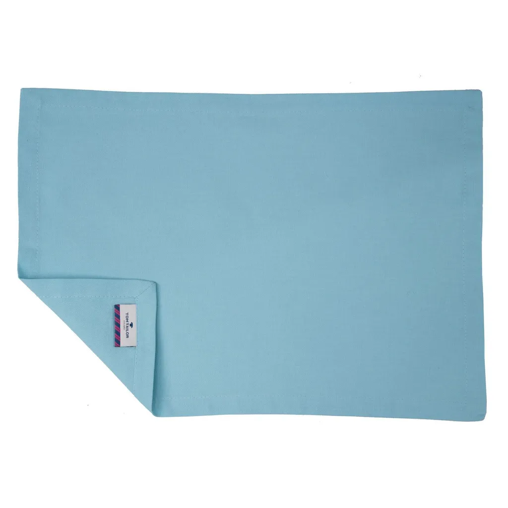 Set 6 Tovagliette Americane Tom Tailor Dove Mint 35x50 cm Cotone