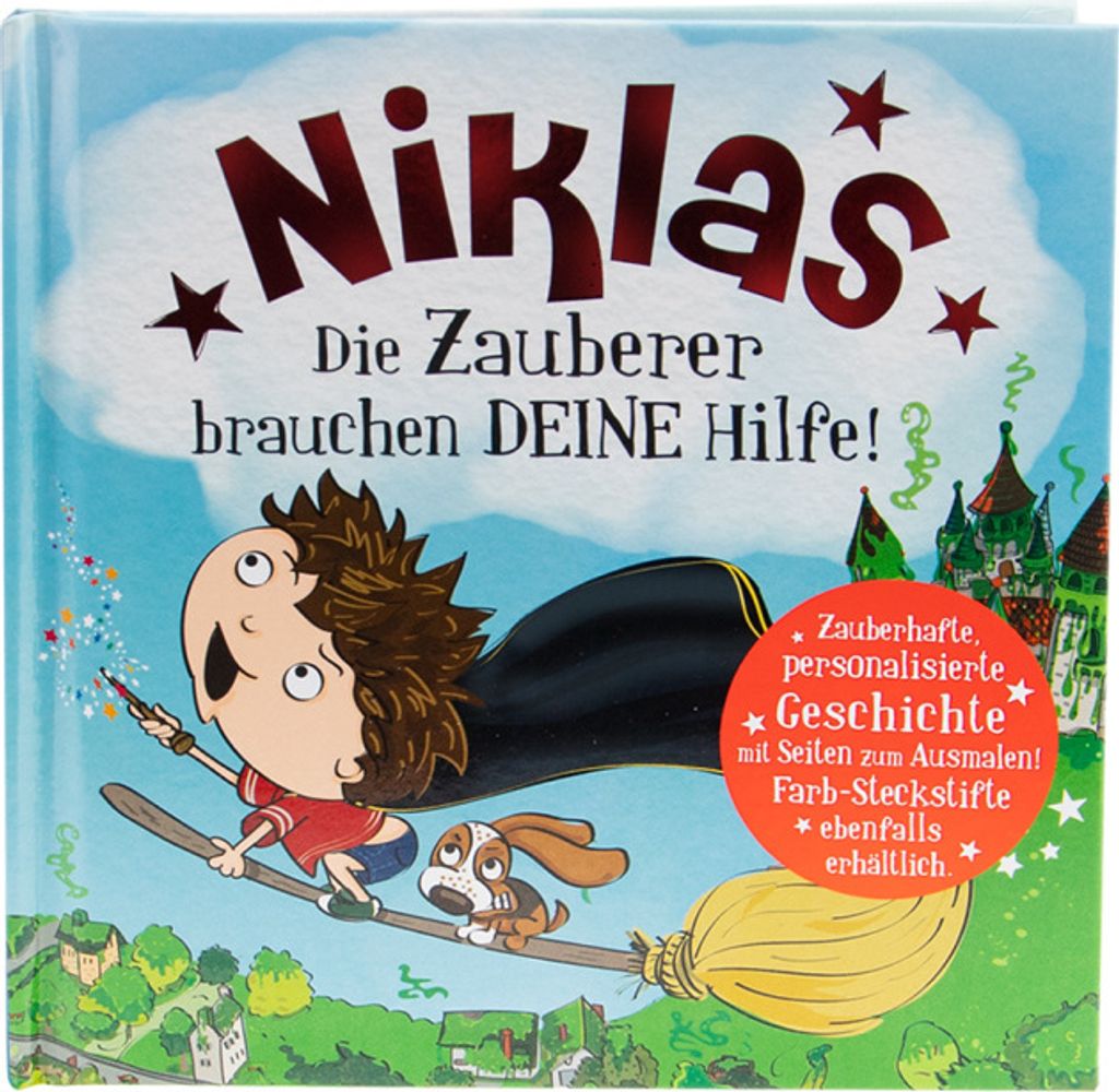 Das magische Märchenbuch mit deinem Namen - Niklas