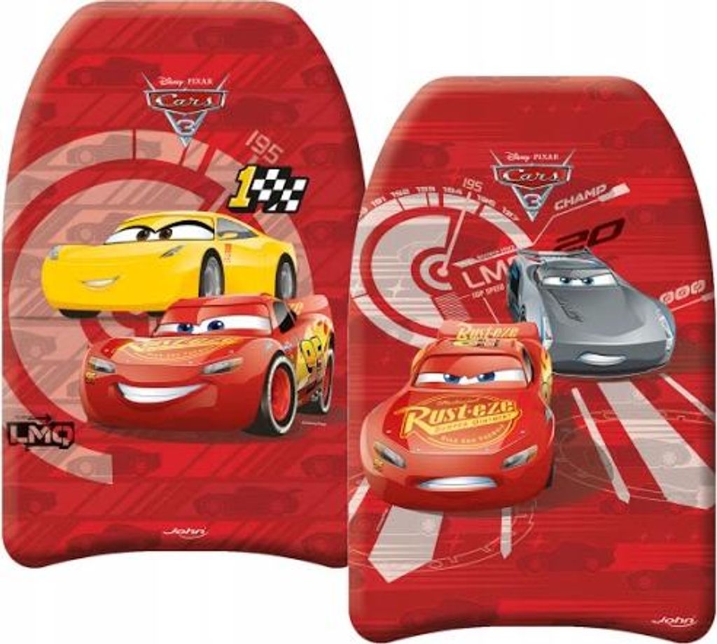 deska do pływania pianka 43cm CARS | 227406 Zdjęcie produktu 