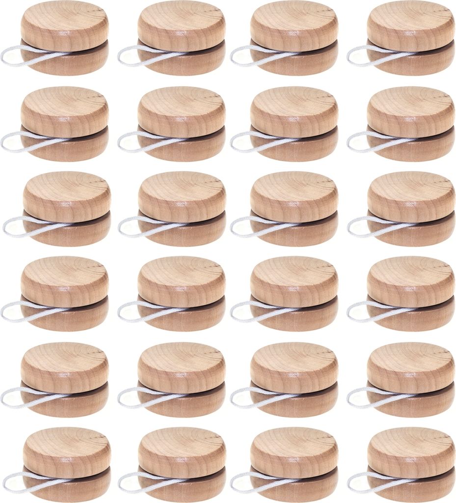 goki GK883 Yo-yo, Ø 5 cm, H 2,5 cm, bois, naturel (24 Image du produit 