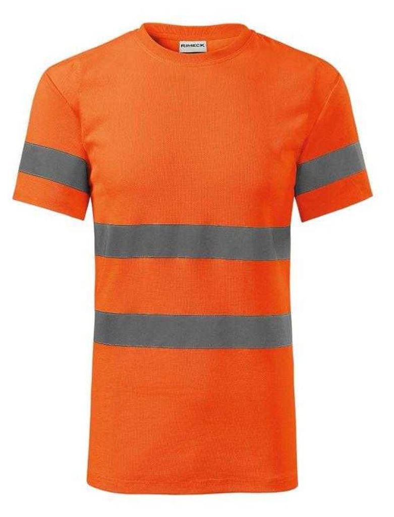 Rimeck - "HV Protect" T-Shirt für Herren/Damen Unisex, Signalkleidung PP10107 (L) (Fluoreszierendes Orange)