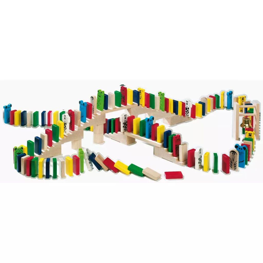 HABA 263-tlg. Domino-Set Purzelklötze 001172