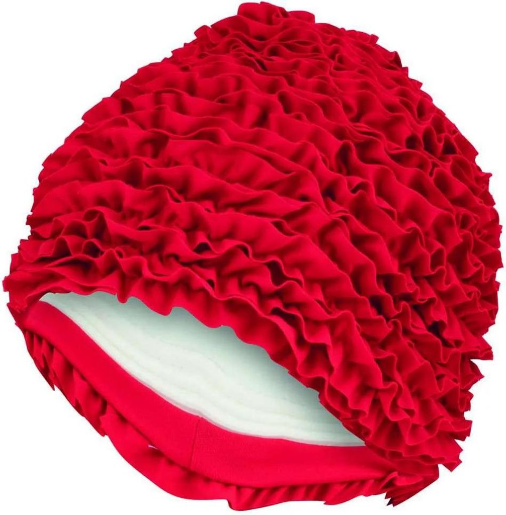 Aquafeel Frill Badekappe Rot  Rot One Size Produktbild 