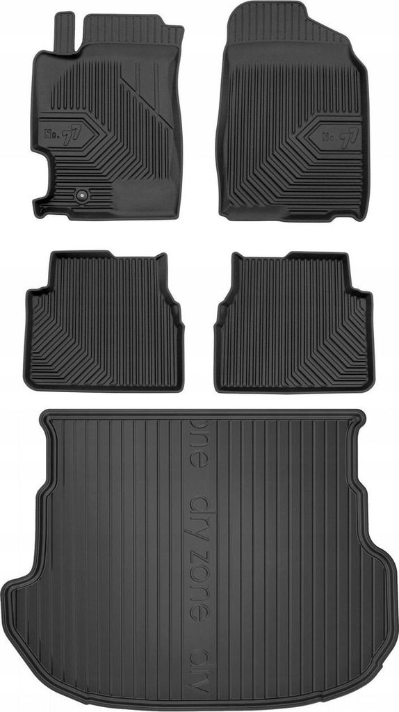 SET 77 Fußmatten und Matten Mazda 6 1 Limousine 2002-2007