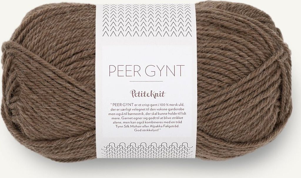 Sandnes Peer Gynt by PetiteKnit 50g 3070 Muskat Melange Produktbild 