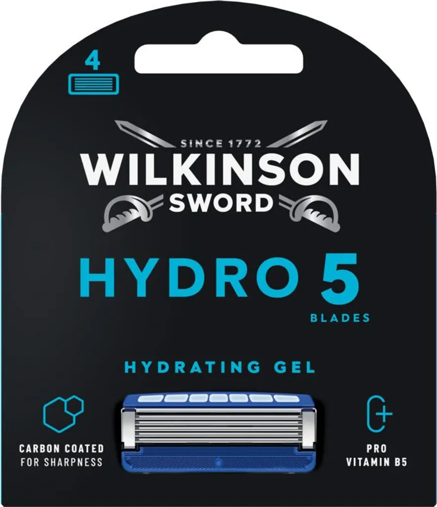 Lames de rasoir Hydro 5 Protection de la peau Wilkinson Sword - Pack de 4 Unités