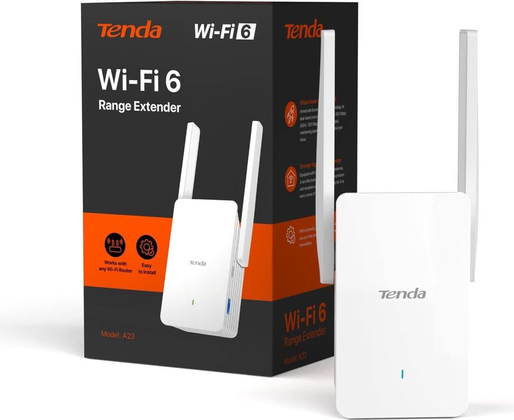 Tenda AX1500 WLAN Verstärker – Dual-Band Repeater für schnelles Internet