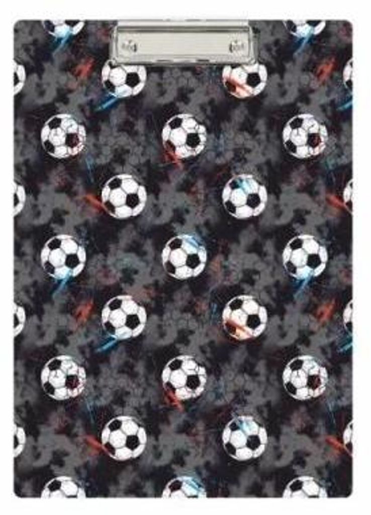 A4-Klemmbrett mit Ballmotiv – BIURFOL Produktbild 