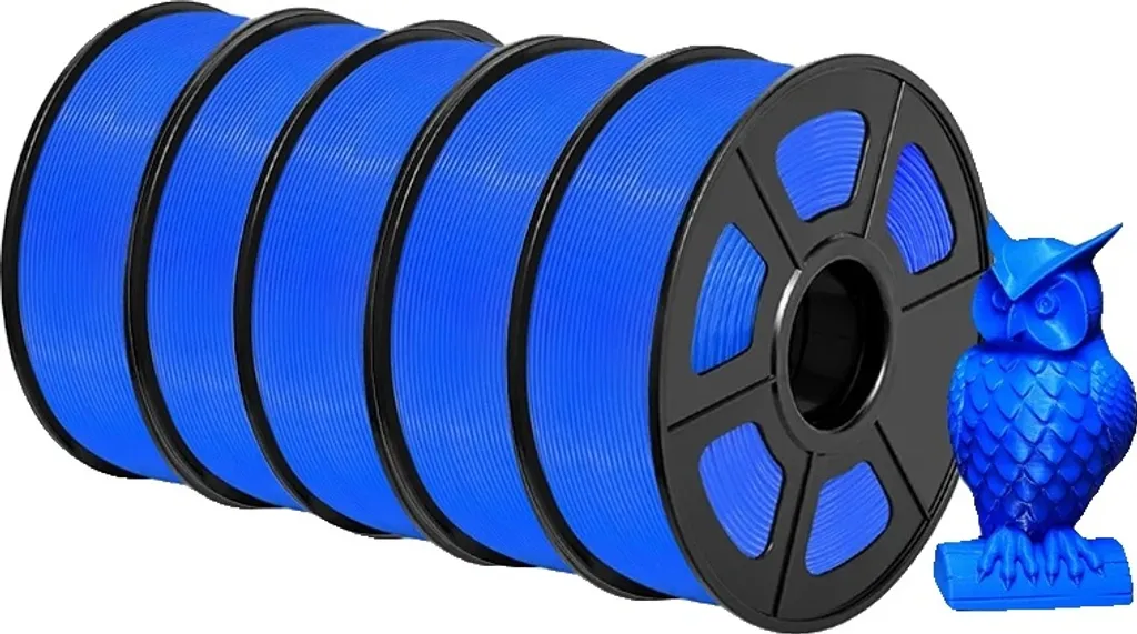 filamento per stampa 3D, ecologico, senza bolle, HS-PLA blu-5,5KG