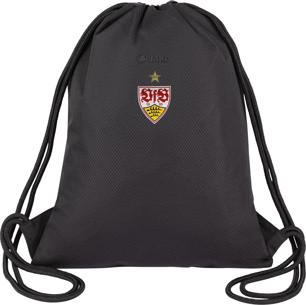 Sac de foot Jako VfB grand sac de voyage sportif noir avec poches