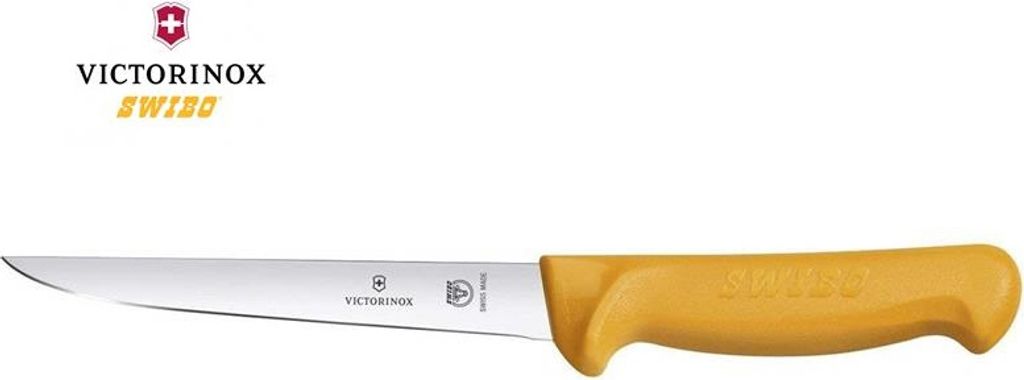 Victorinox Swibo, Ausbeinmesser, normaler Schliff, gelb, Produktbild 