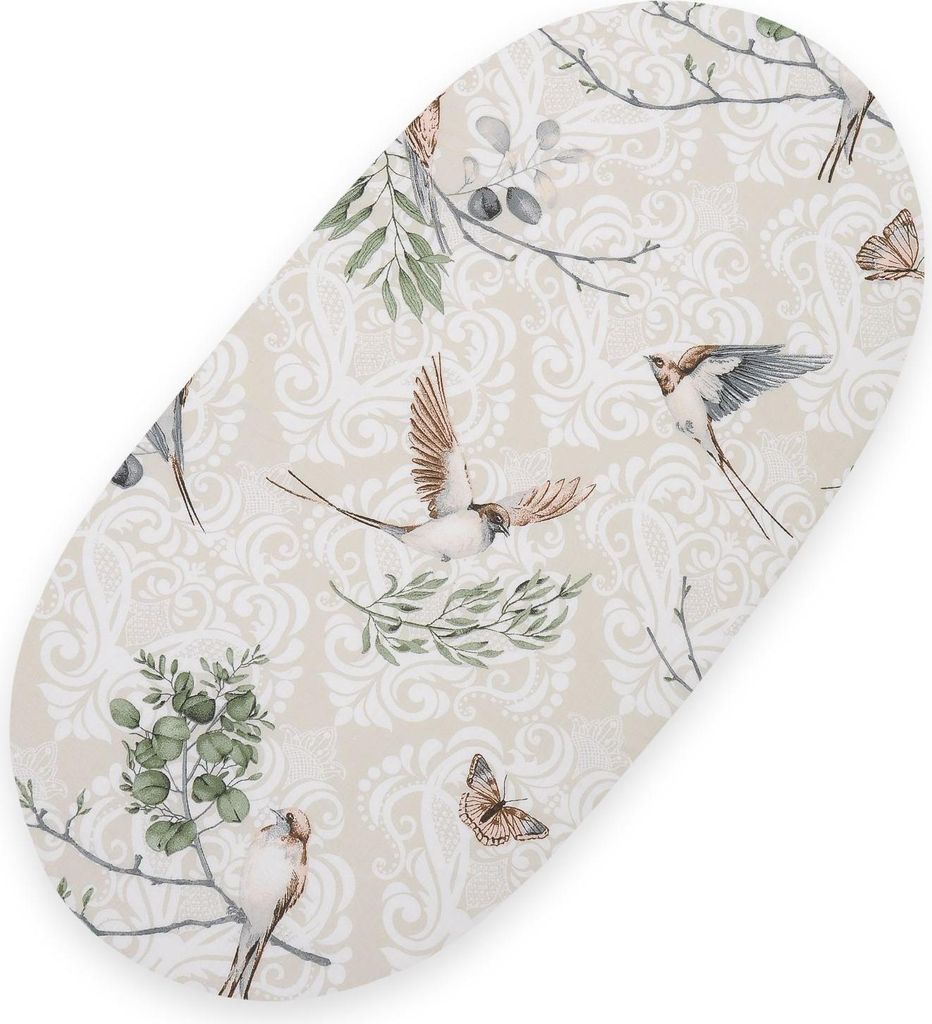 Lenzuolo in cotone per cesto Mosè Boho gondola 75x35 cm - Immagine del prodotto 